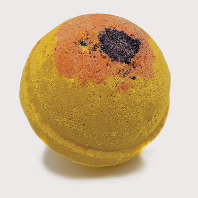 Shea Butter Bath Bombs -BB- Basic Pumpkin (Holiday / Fall ) - The Naked Soaps Co