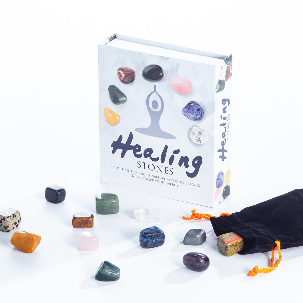 Crystal - Healing Stone Gift Set - The Naked Soaps Co