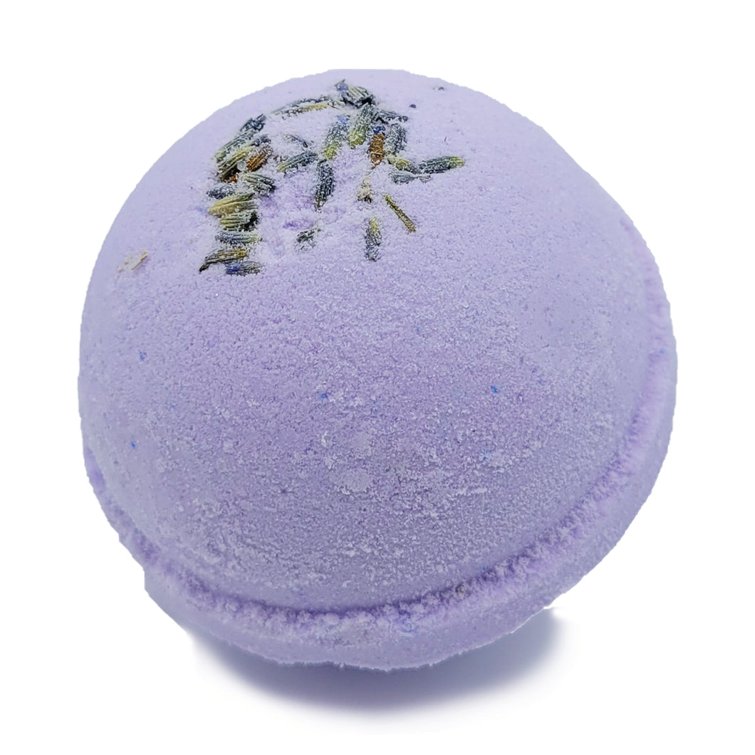 Shea Butter Bath Bombs -BB- Lavender Detox - The Naked Soaps Co