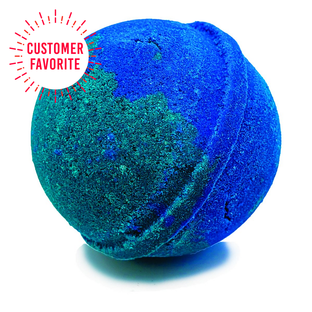 Shea Butter Bath Bombs -BB- Blue - The Naked Soaps Co